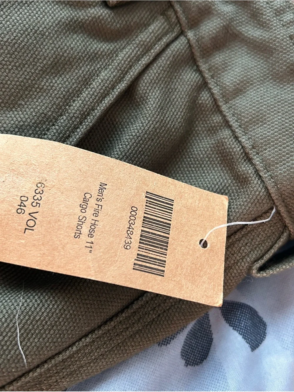 Duluth Trading Co Men’s 46 Fire Hose‎ 11” Cargo Shorts Olive New With Tags 4887
